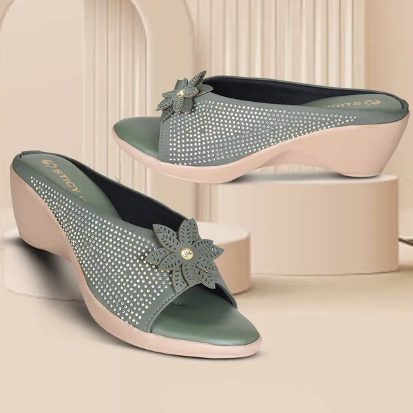 Green_Synthetic_Sandal_For_Women_|_Premium_Product_for_everyday_use