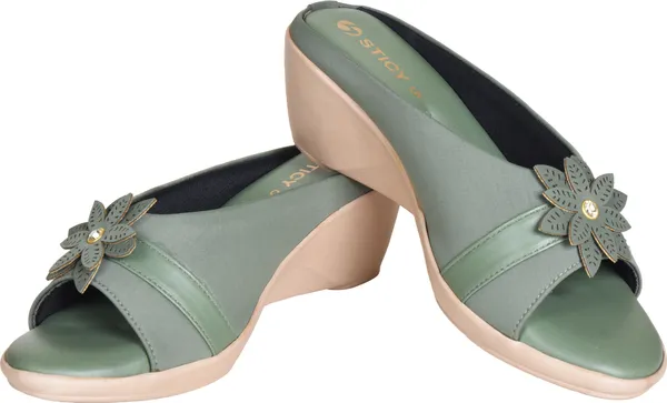 Green_Synthetic_Sandal_For_Women_|_Premium_Product_for_everyday_use