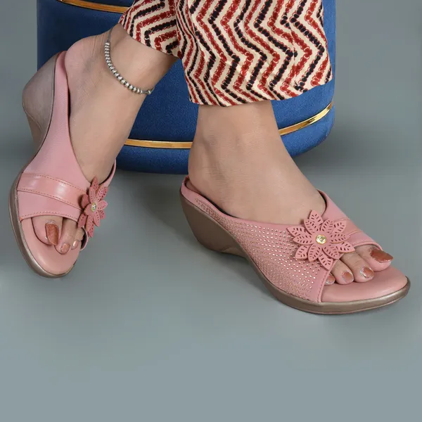 Pink_Synthetic_Sandal_For_Women_|_Premium_Product_for_everyday_use