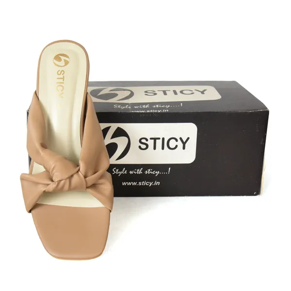 Tan_Synthetic_Sandal_For_Women_|_Premium_Product_for_everyday_use
