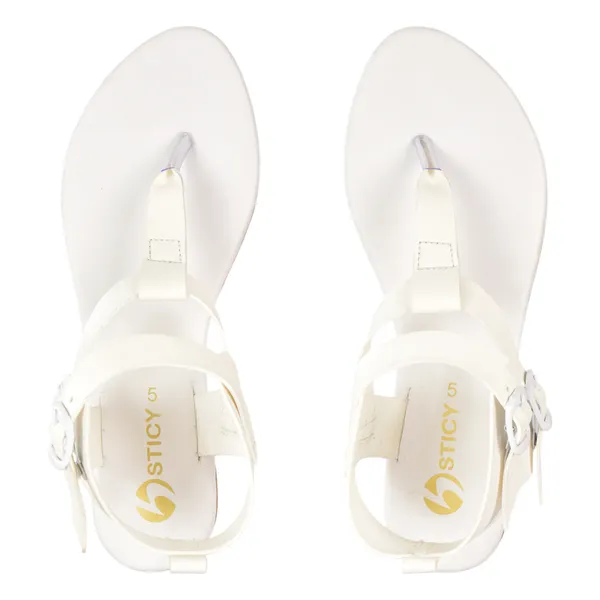 Stylish_Ankle_Strap_White_Flat_Sandals_for_Girls
