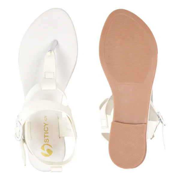 Stylish_Ankle_Strap_White_Flat_Sandals_for_Girls