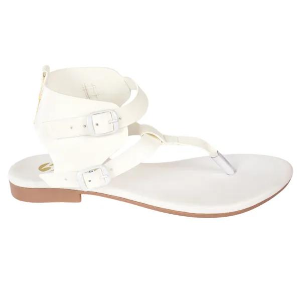 Stylish_Ankle_Strap_White_Flat_Sandals_for_Girls