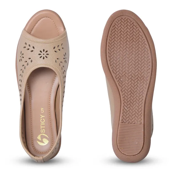 Women_Ethnic_Open_Toe_Flats_with_Laser_Cuts
