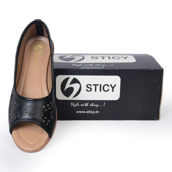 Sticy_Women_Ethnic_Open_Toe_Flats_with_Laser_Cuts