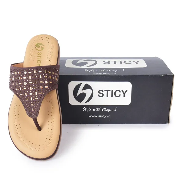 Black_Synthetic_Sandal_For_Women_|_Premium_Product_for_everyday_use