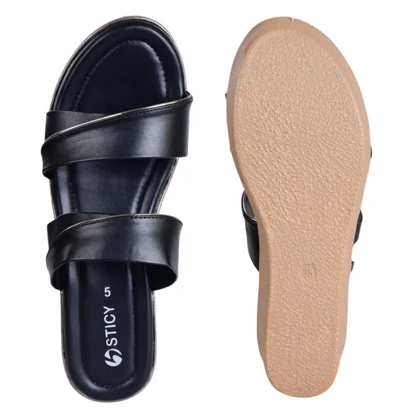 Black_Synthetic_Wedge_Heel_For_Women_|_Premium_Product_for_Parties