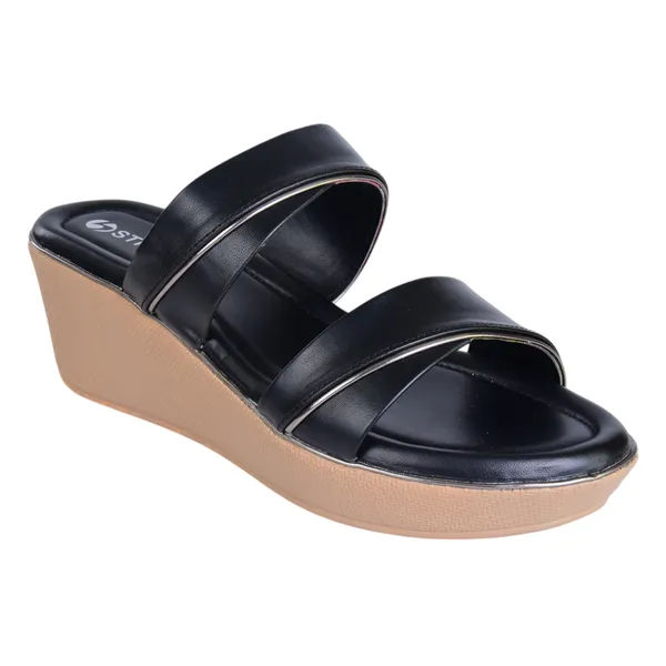 Black_Synthetic_Wedge_Heel_For_Women_|_Premium_Product_for_Parties