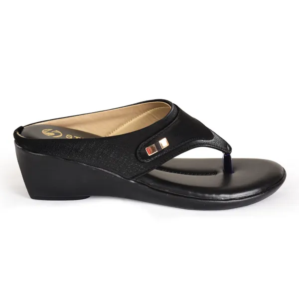 Sticy_DailyWear_Black_Wedge_Heel