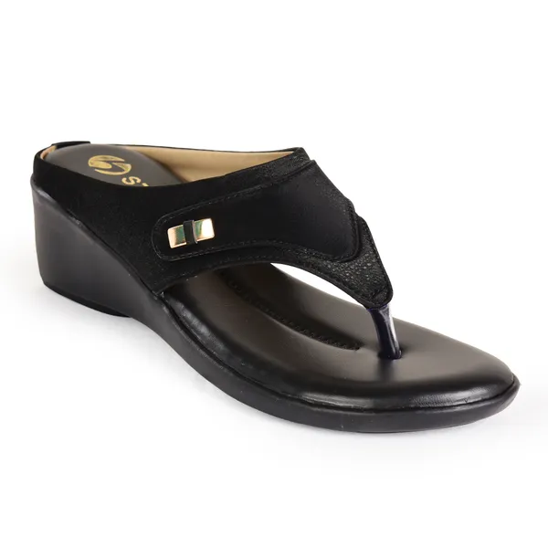 Sticy_DailyWear_Black_Wedge_Heel