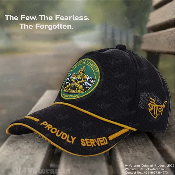 199_Field_Regiment_-_Proudly_Served_(Black)_Veterans_Baseball_Cap