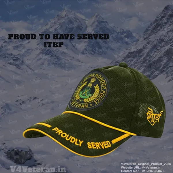 ITBP-Proudly_Served_(Olive_Green)_Veterans_Baseball_Cap