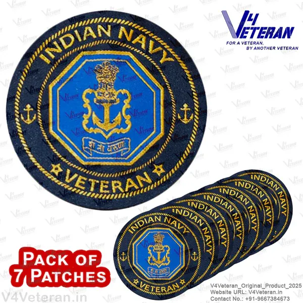 Indian_Navy_Veteran_Iron-On_Woven/_Embroidered_Patches_(DIY)_for_T-Shirts,_Bags,_Tracksuits_&_Waistcoats_(Pack_of_7)