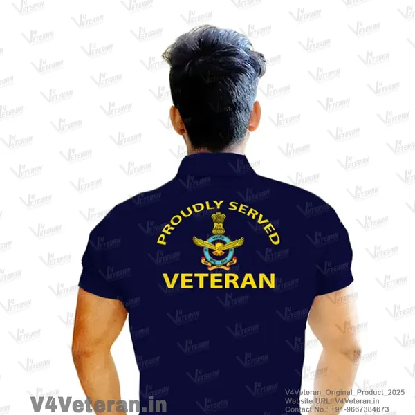 T-Shirts_for_Indian_Air_Force_Veterans_(Dri-Fit_Polo,_Anchor,_Dark_Blue)