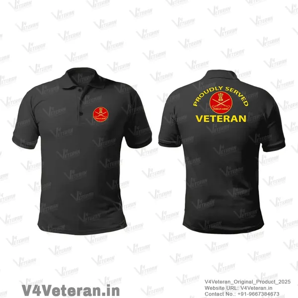 T-Shirts_for_Indian_Army_Veterans_(Dri-Fit_Polo,_Crest,_Black)
