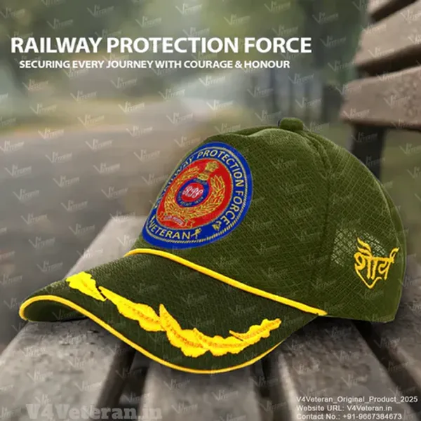 RPF_Officers'_(Olive_Green)_Veterans_Baseball_Cap