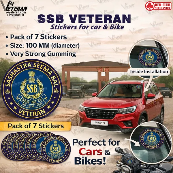 SSB_Veteran_Car_&_Bike_Stickers_–_4_Inside_Glass_for_Cars_+_3_Back_Gumming_for_2-Wheelers_(7_pcs)