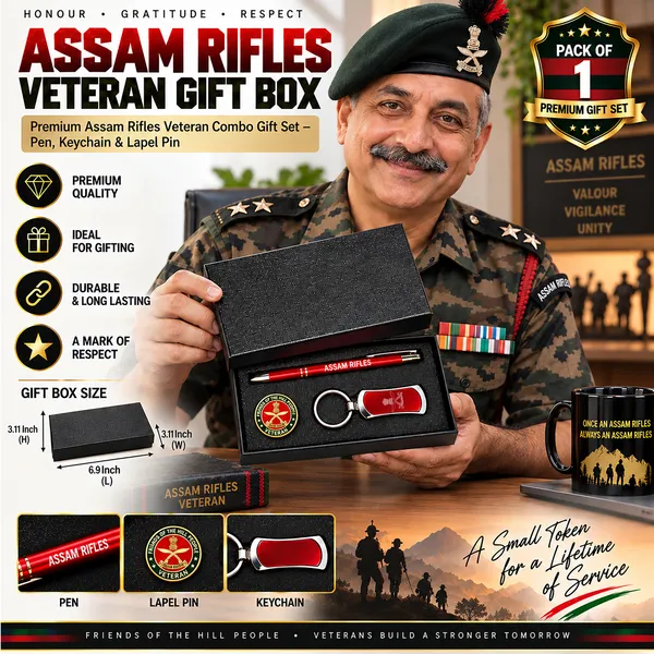 Assam_Rifles_Veteran_Gift_Box_|_Premium_Pen,_Keychain_&_Veteran_Lapel_Pin_|_Red_&_Silver_Gift_Set