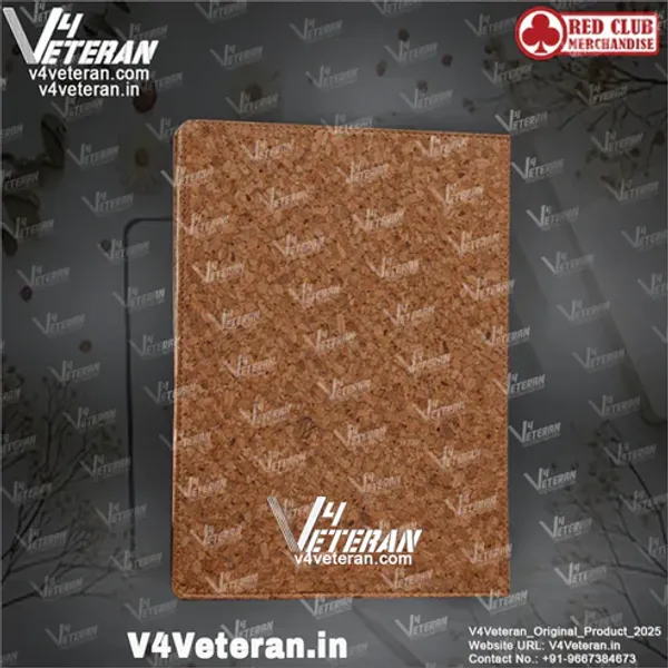 BSF_(Veteran)_Office_Notebook_with_Phone–Card_Pocket_&_Elastic_Pen_Loop_(cork)