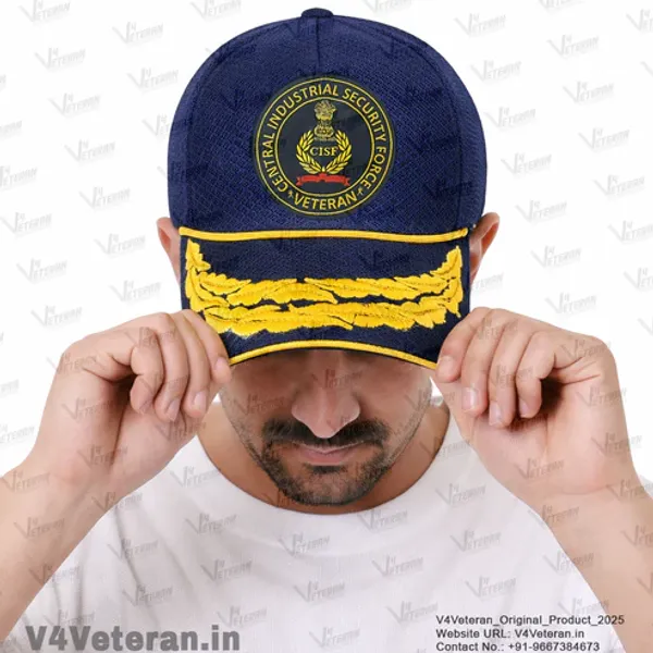 CISF-Flag_Officers'_(Blue)_Veterans_Baseball_Cap