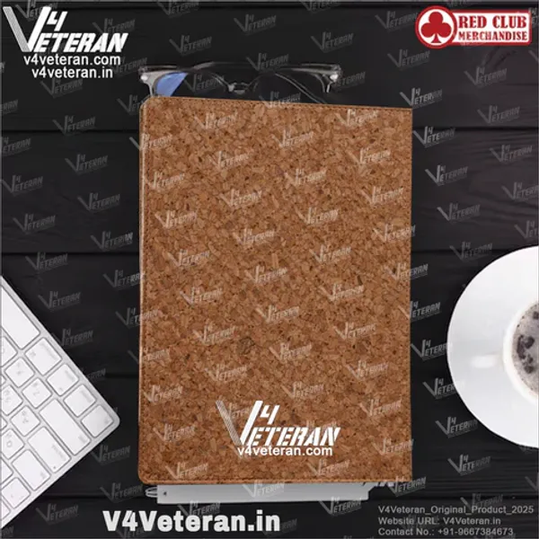 CRPF_(Veteran)_Office_Notebook_with_Phone–Card_Pocket_&_Elastic_Pen_Loop_(cork)