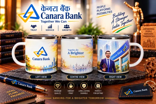Canara_Bank_Steel_Mug