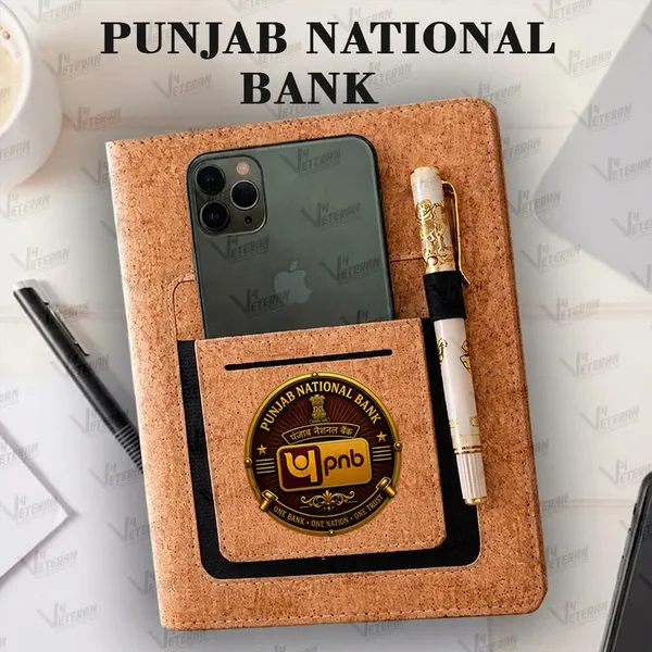 Classic_Punjab_National_Bank_Office_Notebook_with_Phone–Card_Pocket_&_Elastic_Pen_Loop