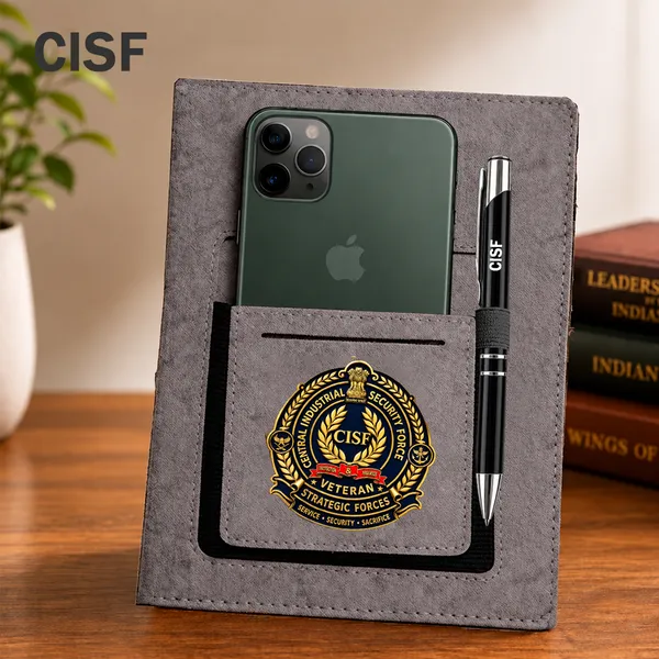 Classic_CISF_(Veteran)_Office_Notebook_with_Phone–Card_Pocket_&_Elastic_Pen_Loop