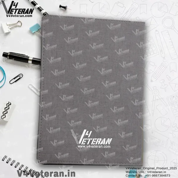 Indian_Army_Veteran_Office_Notebook_with_Phone_&_Pen_Holder