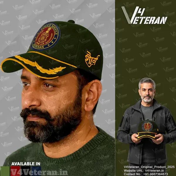 Police_Service_Officers'_(Olive_Green)_Veterans_Baseball_Cap