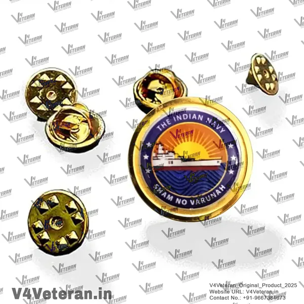 Lapel_Pin_for_Blazer_(Indian_NAVY)