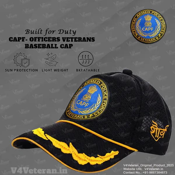 CAPF_Officers'_(Black)_Veterans_Baseball_Cap