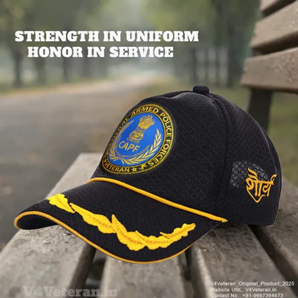 CAPF_Officers'_(Black)_Veterans_Baseball_Cap