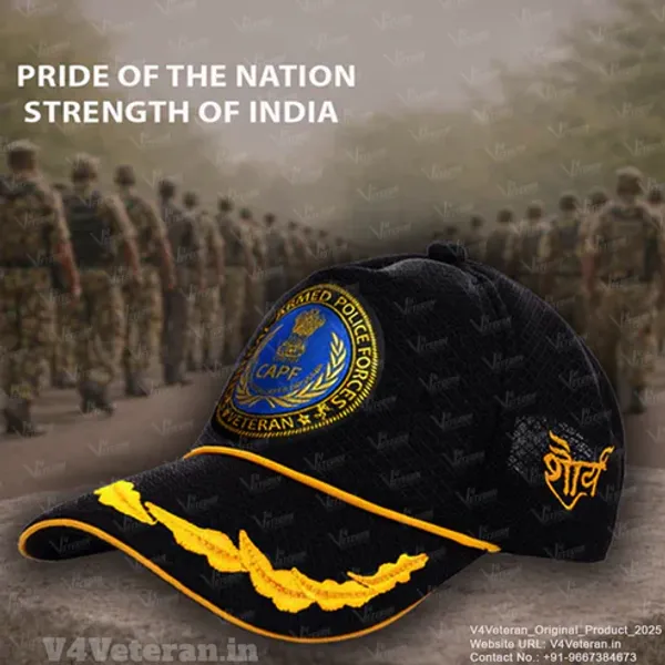 CAPF_Officers'_(Black)_Veterans_Baseball_Cap
