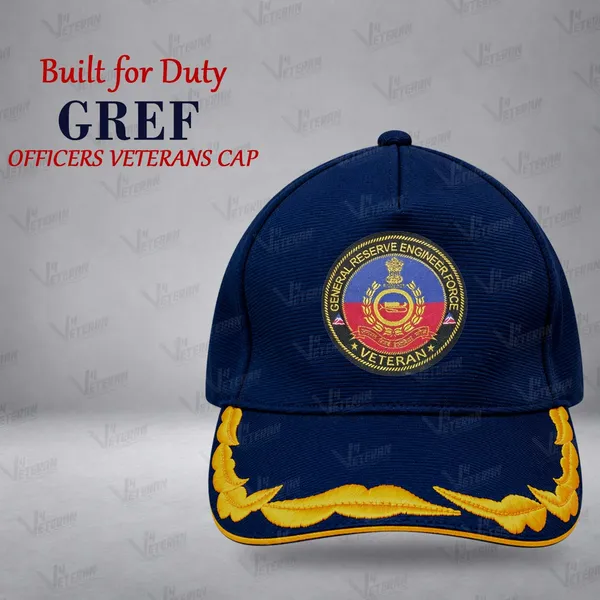 GREF_Officers_Veterans_Cap_(Fabric:_Premium_Autumn,_Color:_Blue)