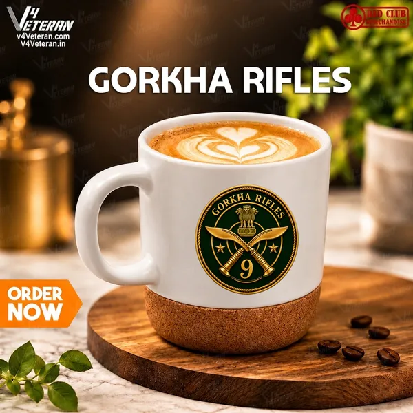Gorkha_Rifles_White_Coffee_mug