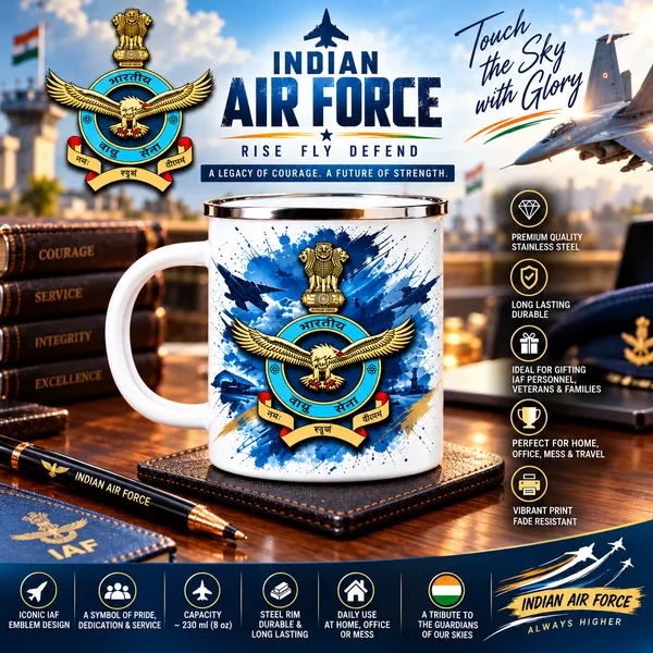 Indian_Air_Force_Steel_Mug_D2
