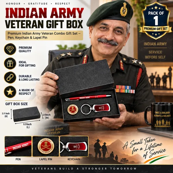 Indian_Army_Veteran_Gift_Box_–_Premium_Pen,_Keychain_&_Lapel_Pin