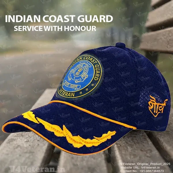 Indian_Coast_Guard_Officers'_(Blue)_Veterans_Baseball_Cap