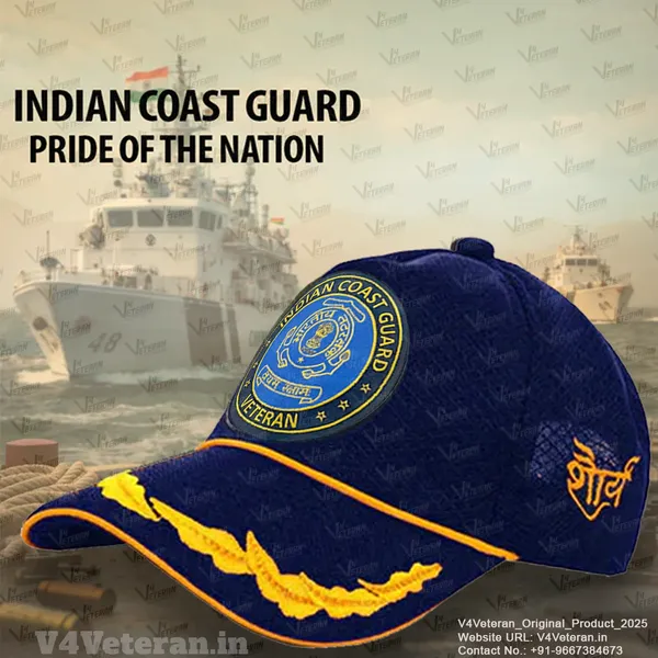 Indian_Coast_Guard_Officers'_(Blue)_Veterans_Baseball_Cap