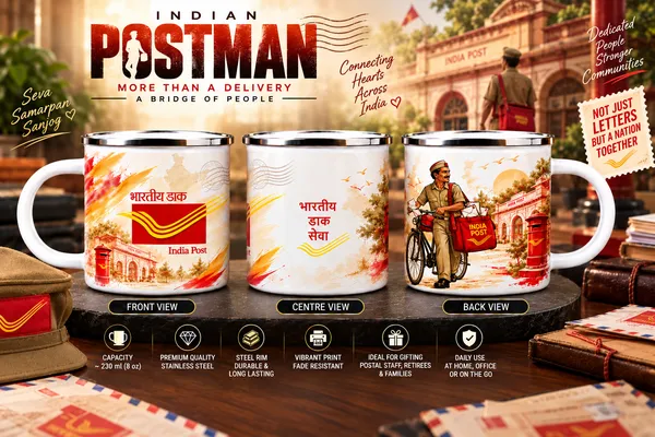 Indian_Post_Steel_Mug