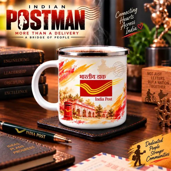 Indian_Post_Steel_Mug