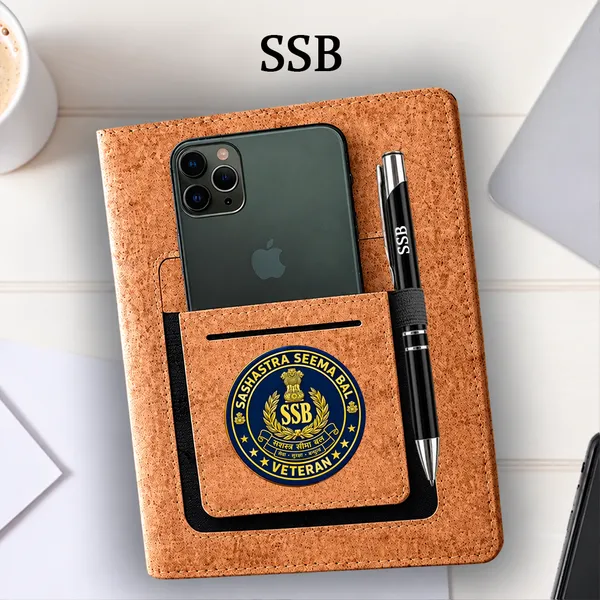 SSB_(Veteran)_Office_Notebook_with_Phone–Card_Pocket_&_Elastic_Pen_Loop_(cork)