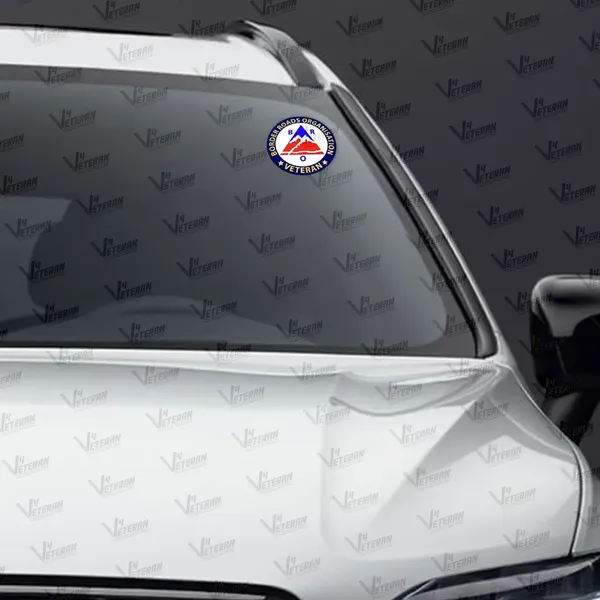 BRO_Veteran_Windshield_Front_Gumming_Vinyl_Stickers/Decals_for_Inside_Pasting_(Pack_of_7)