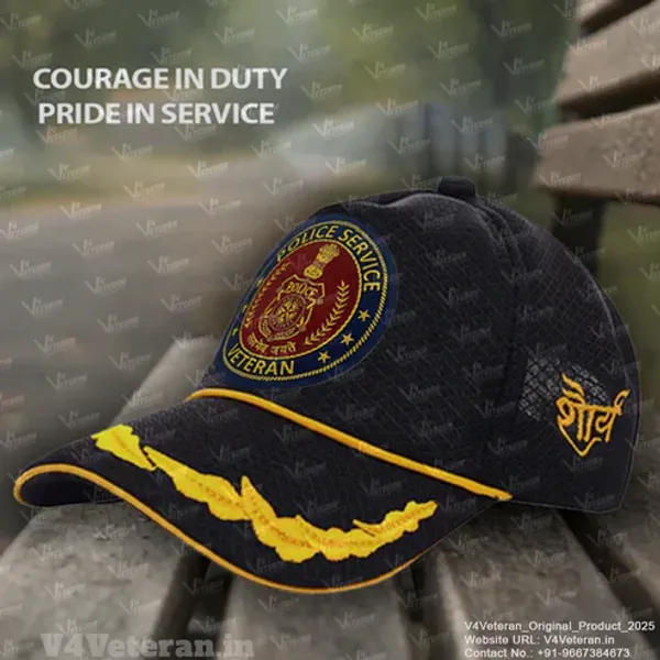 Police_Service_Officers'_(Black)_Veterans_Baseball_Cap