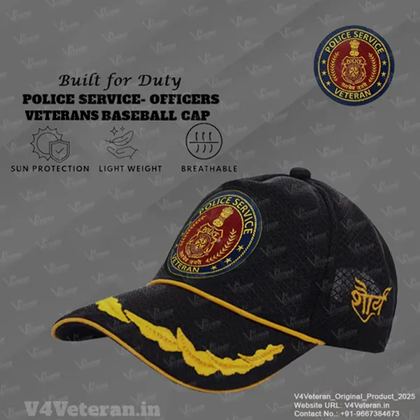Police_Service_Officers'_(Black)_Veterans_Baseball_Cap