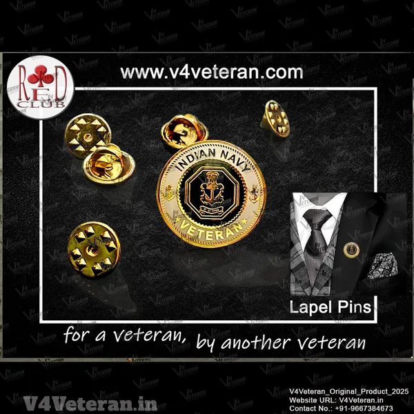Lapel_Pin_for_Blazer_(Indian_Navy_Veteran)