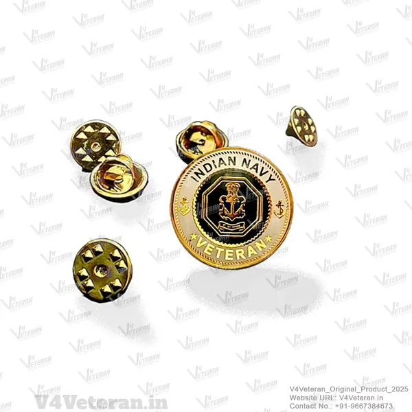 Lapel_Pin_for_Blazer_(Indian_Navy_Veteran)