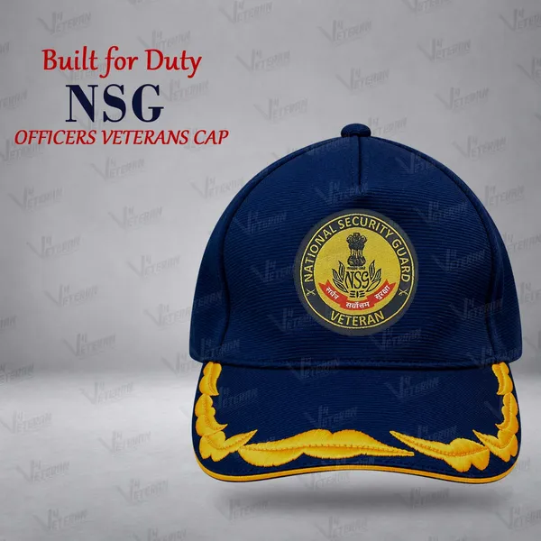 NSG_Officers_Veterans_Cap_(Fabric:_Premium_Autumn,_Color:_Blue)
