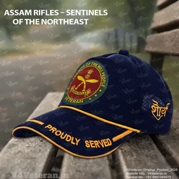 Assam_Rifles-Proudly_Served_(Blue)_Veterans_Baseball_Cap